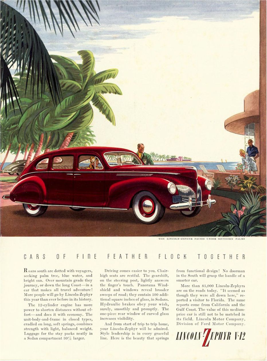 1940 Lincoln Zephyr 9